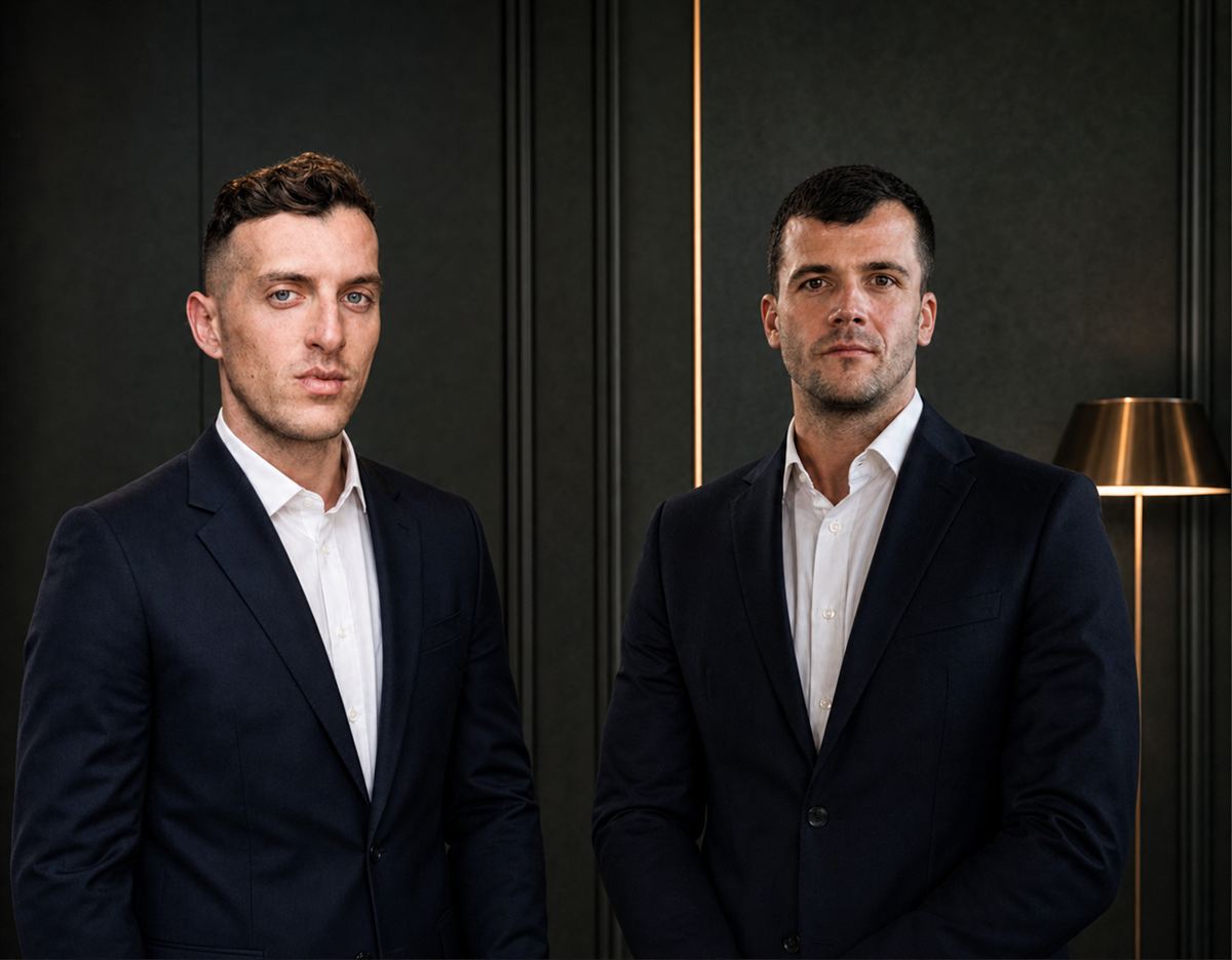Filip Csaszar and Jaroslav Dzurilla, founders of Acuario Hosting